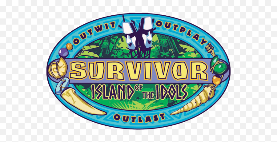 Scibbe - Survivor Island Of The Idols Logo Emoji,Molester Moon Emoji