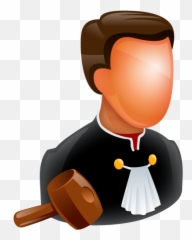 Judge Icon - Lawyer Png Emoji