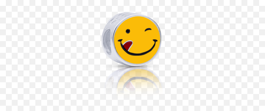 Mrhungry Charm - Smiley Emoji,Flirty Emoji