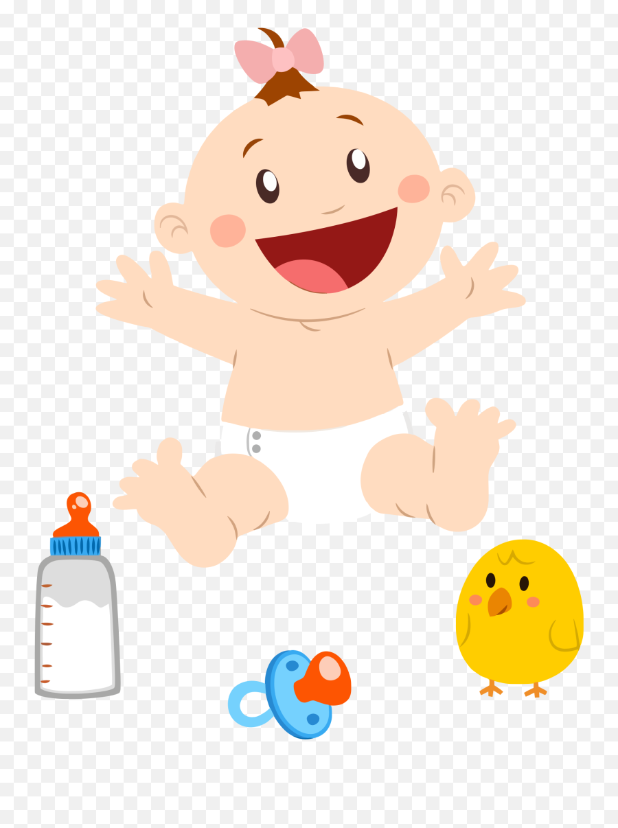 Baby Girl Accessories Clipart Png - Breastfeeding Benefits Emoji,Baby Girl Emoji