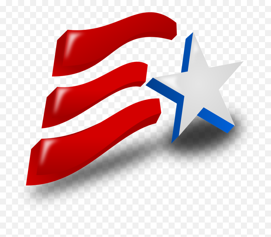Independence Day 4th Of July Usa Star Flag - Independence Day Clip Art Emoji,Independence Day Emoji