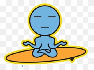 SUP Yoga Pilates Paddleboarding Destin Florida - Cartoon Emoji