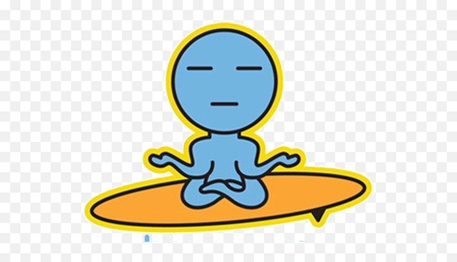 Sup Yoga Pilates Paddleboarding Destin Florida - Cartoon Emoji,Yoga Emoticon