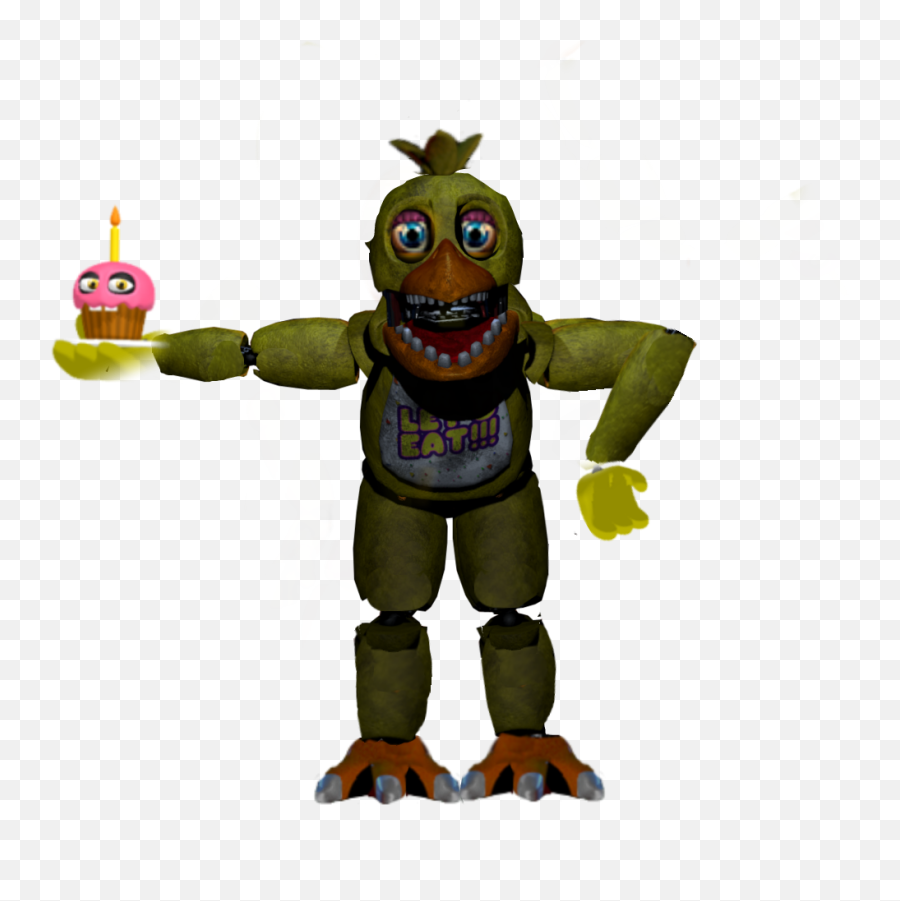 On Drugs Chica - Sticker By Ihcukmvfcr Fnaf Withered Chica Full Body Emoji,Drugs Emoji