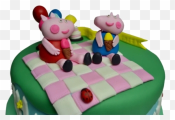 Peppa Pig Cake U2013 Sugar Street Boutique - Fondant Emoji,Lady Pig Emoji