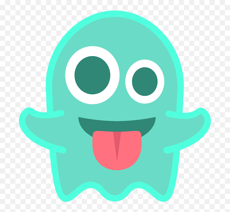 Ghost Emoji Clipart Free Download Transparent Png Creazilla - Ghost Emoji Logo,Emoji Meanings Tongue