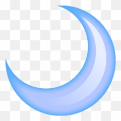 Full Size Png Image - Transparent Background Crescent Clipart Emoji,Purple Moon Emoji