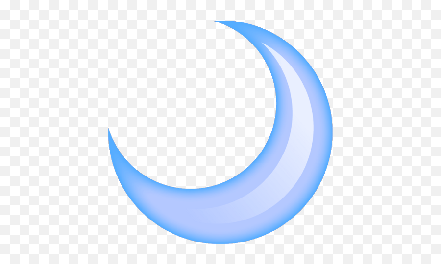 Full Size Png Image - Transparent Background Crescent Clipart Emoji,Purple Moon Emoji