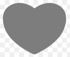 Accept Jesus - Grey Heart Clipart Emoji
