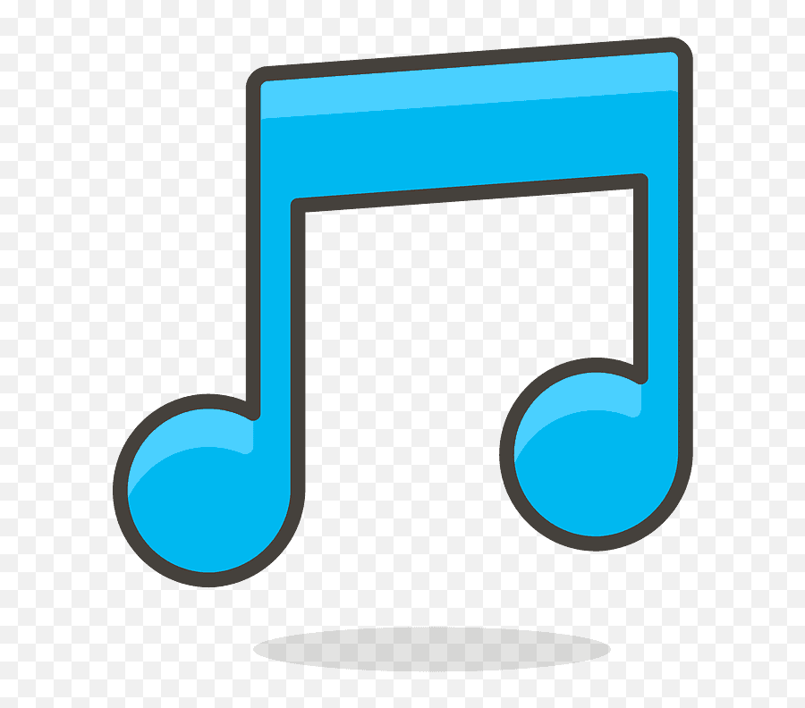 Musical Note Emoji Clipart - Music,Emoji Musical