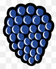 Blackberry Clipart - Dot Emoji
