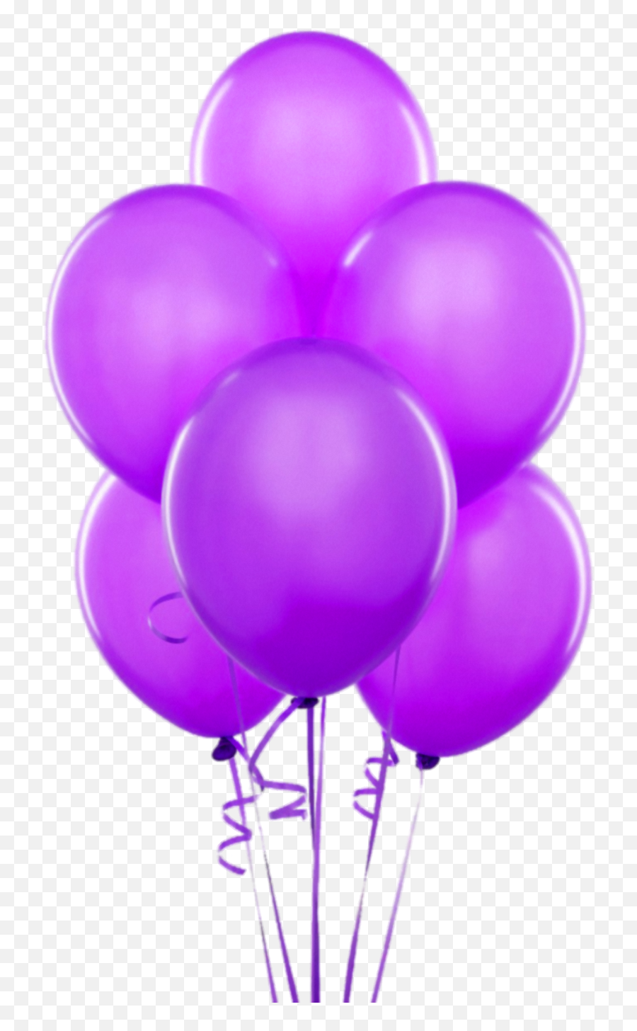 Purple Transparent Balloons Clipart Purple Balloons - Purple Balloons Transparent Emoji,Emoji Balloon Arch