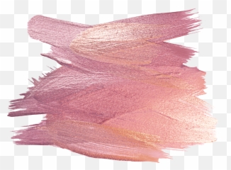 Pinkbrush Stickers - Rose Gold Brush Stroke Png Transparent Emoji
