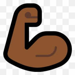 Emoji Image Resource Download - Human Skin Color,Bicep Emoji