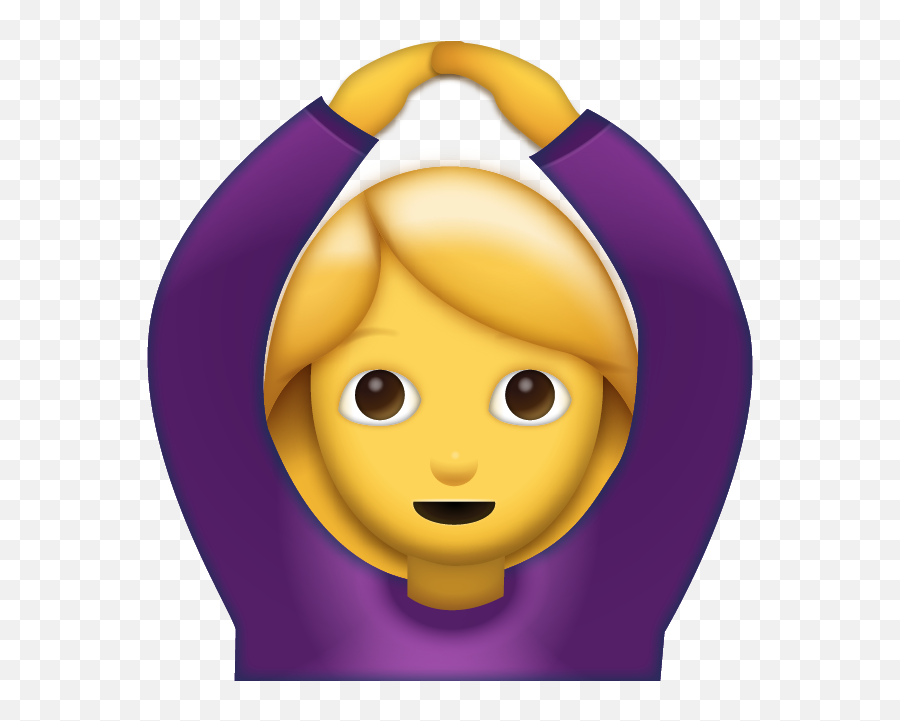 Woman Saying Yes Emoji Clipart - Woman Saying Yes Emoji,Pregnant Emoji