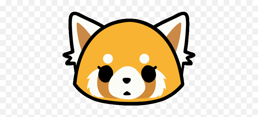 Sanrio Aggretsuko Emoji,Sips Tea Emoji
