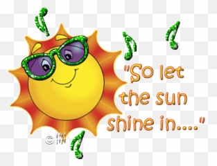 So Let The Sunshine In - So Let The Sunshine Emoji,Sunshine Emoticon