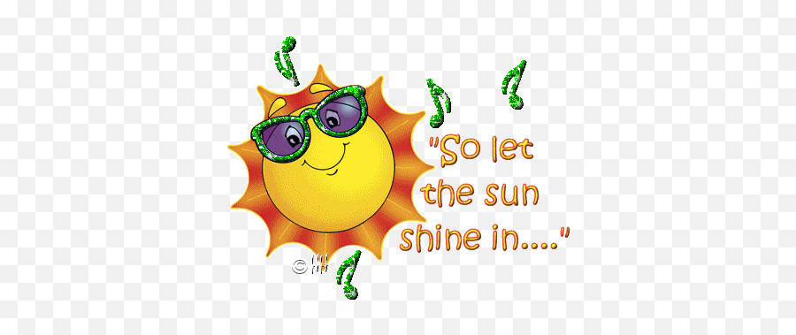 So Let The Sunshine In - So Let The Sunshine Emoji,Sunshine Emoticon