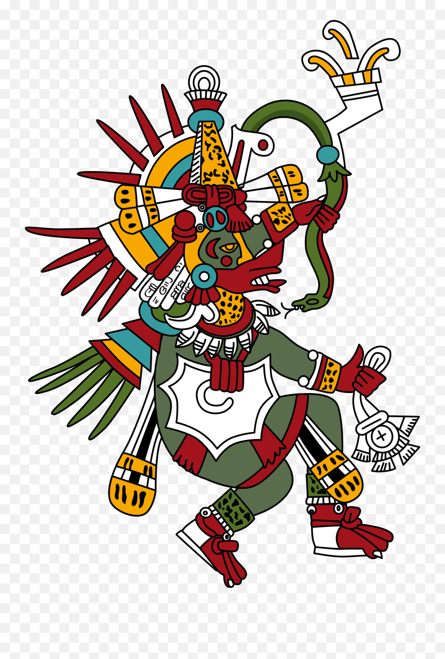 Quetzalcoatl - Quetzalcoatl Aztec God Emoji,Dead Rose Emoji