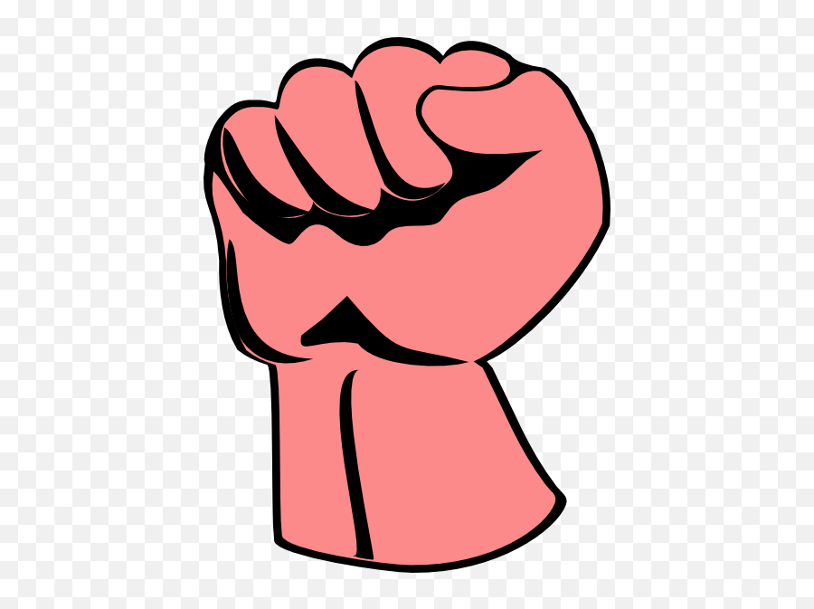 Raised Fist Clipart - Fist Clipart Hand Emoji,Solidarity Fist Emoji