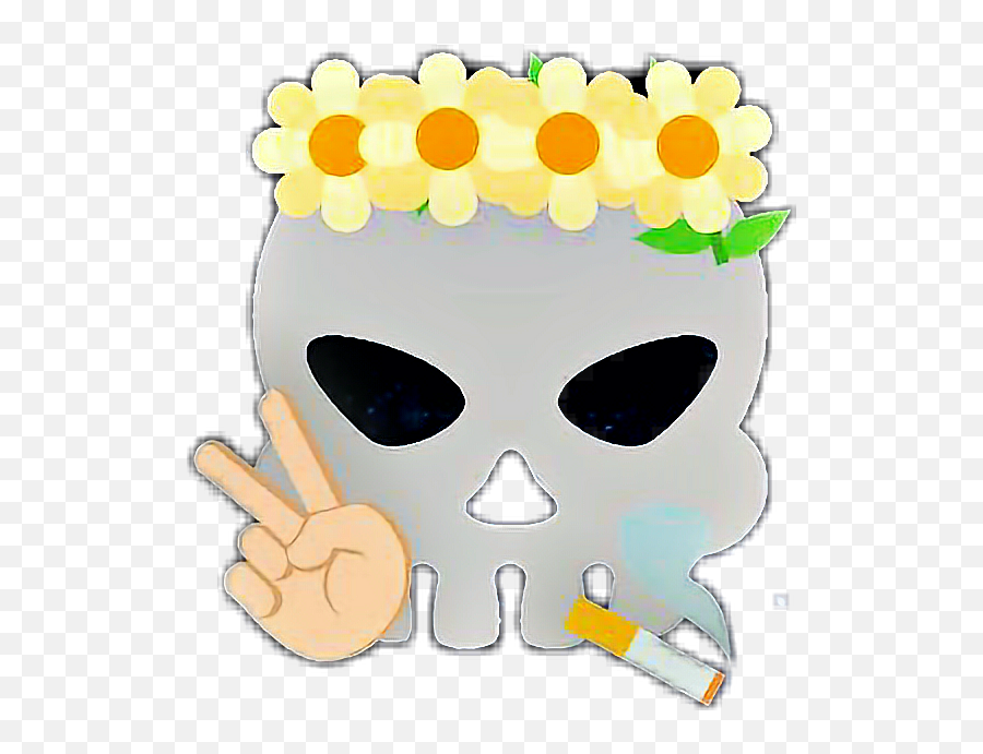 Emoji Skull Skullemoji - Clip Art,Emoji Skull