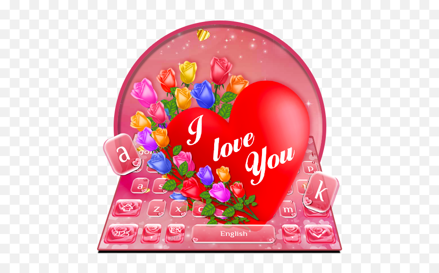 Romantic Heart Keyboard U2013 Programme Op Google Play - Heart Emoji,Hart Emoji