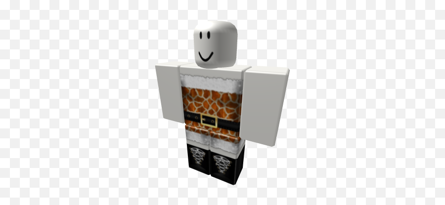 Giraffe Santa Hat Dress - Roblox Pants Emoji,Giraffe Emoticon