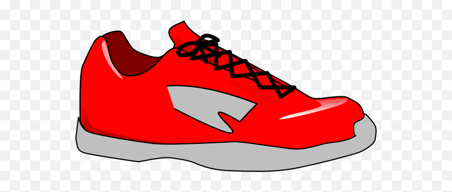 Sneaker Red Tennis Shoes Clipart - Tennis Shoe Clip Art Emoji,Emoji Tennis Shoes