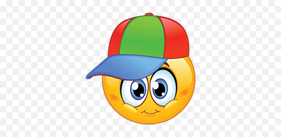 Classic Emojis - Emoji Wearing A Hat,Classic Emoji