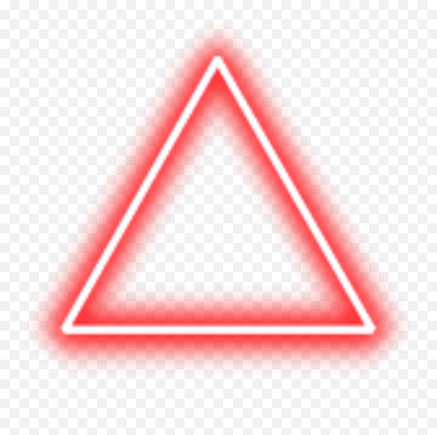 Red Triangle Png Free Red Triangle - Neon Triangle Png Emoji,Red Triangle Emoji