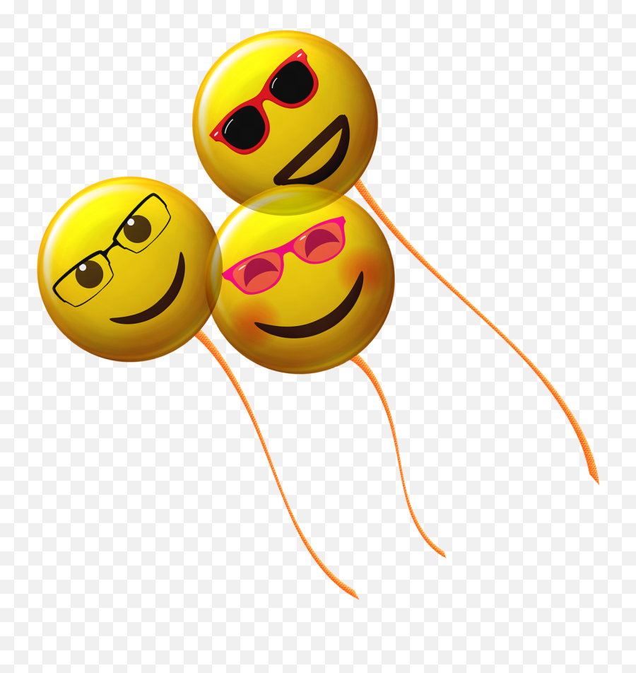 Balloons Emoji - Smiley,Emoji Party Balloons
