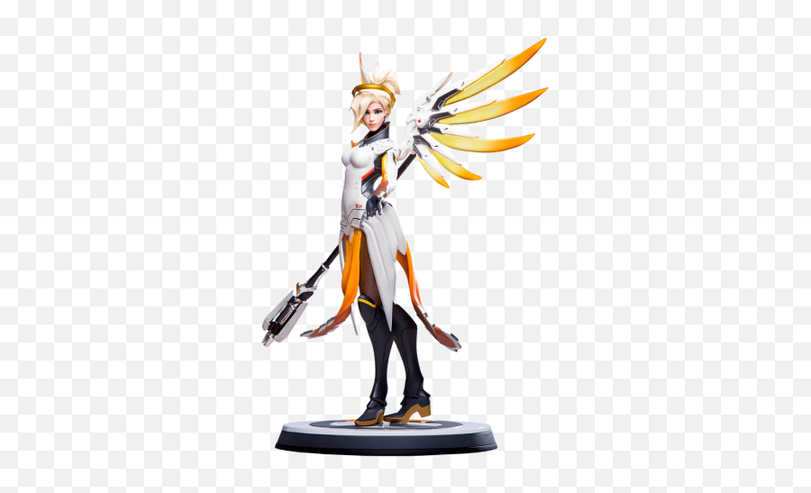 Overwatch Receives A New Statue Of Mercy U2013 For 175 - Overwatch Mercy Statue Emoji,Overwatch Emoji
