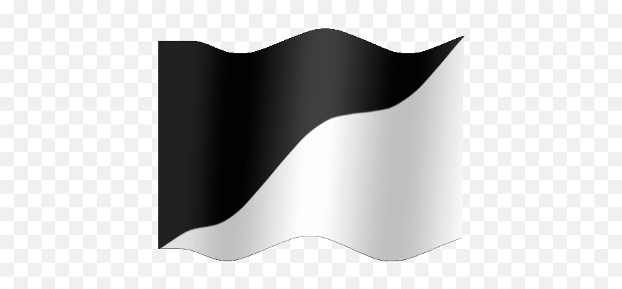 Animated Per Bend Black White Flag Flag Country Flag Of - Black And White Country Flag Emoji,Black Flag Emoji