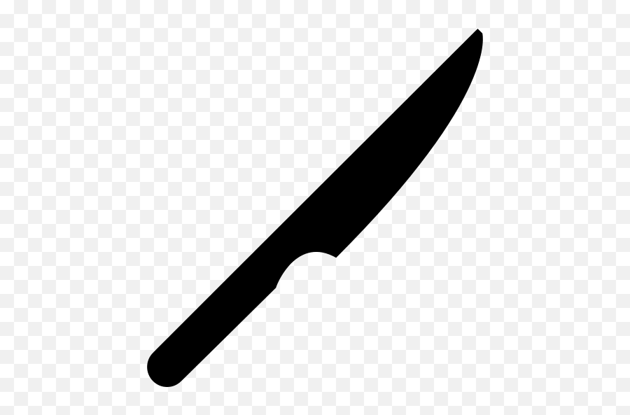 Chef Knife Icon At Getdrawings - Knife Silhouette Emoji,Knife Emoji Png