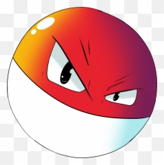 Voltorb - Fictional Character Emoji,Pokeball Emoticon