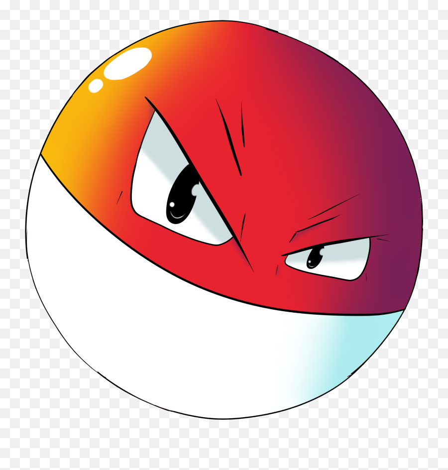 Voltorb - Fictional Character Emoji,Pokeball Emoticon