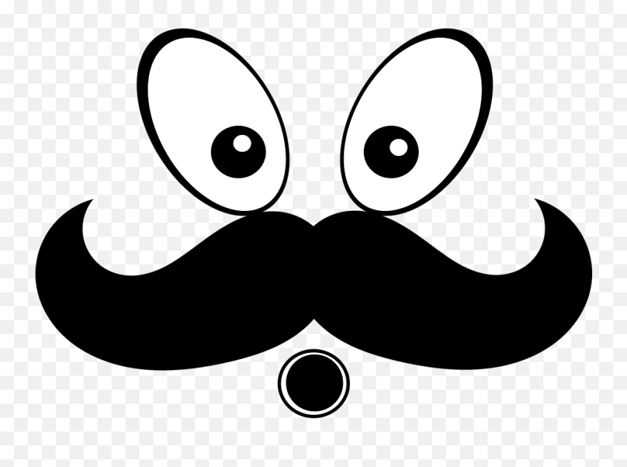Free Mustache Man Illustrations - Imagenes De Bigotes Animados Emoji,Mustache Emoji