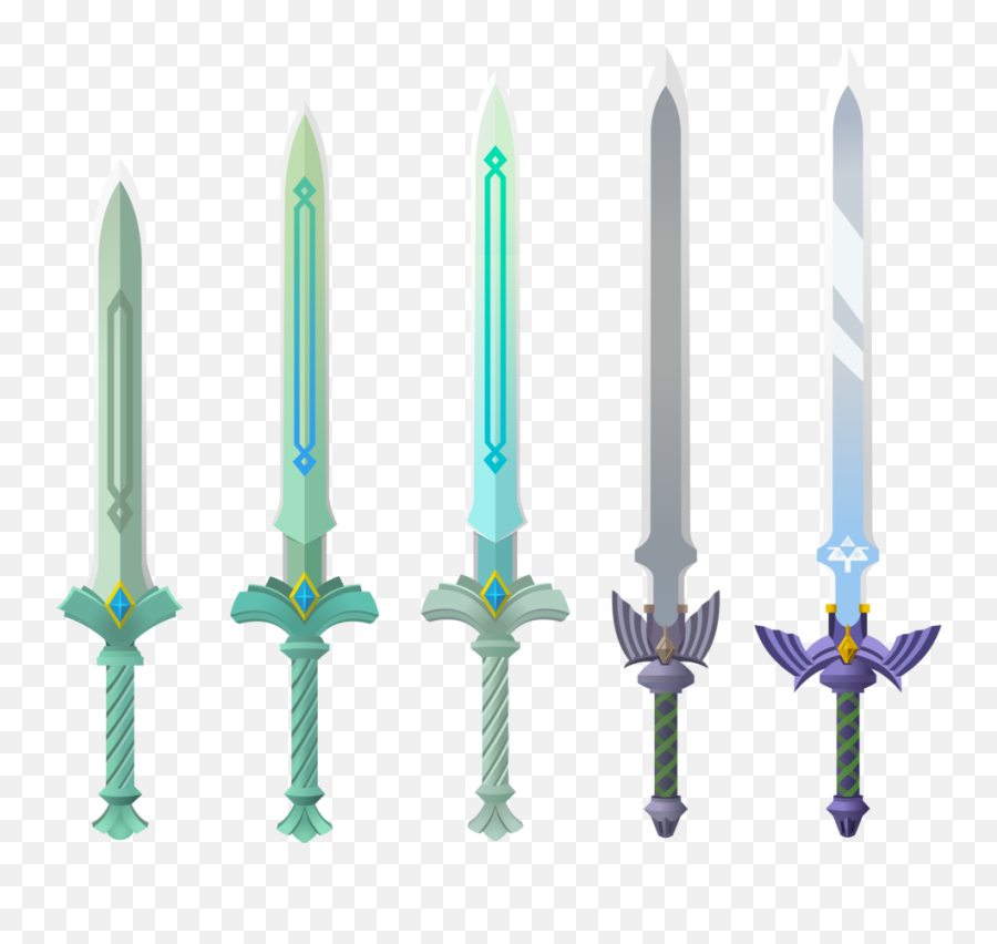 The Legend Of Zelda - Zelda Skyward Sword Sword Emoji,Two Swords Emoji