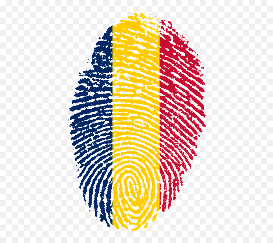 Chad Flag Fingerprint - Drapeau Du Tchad Png Emoji,Chad Flag Emoji