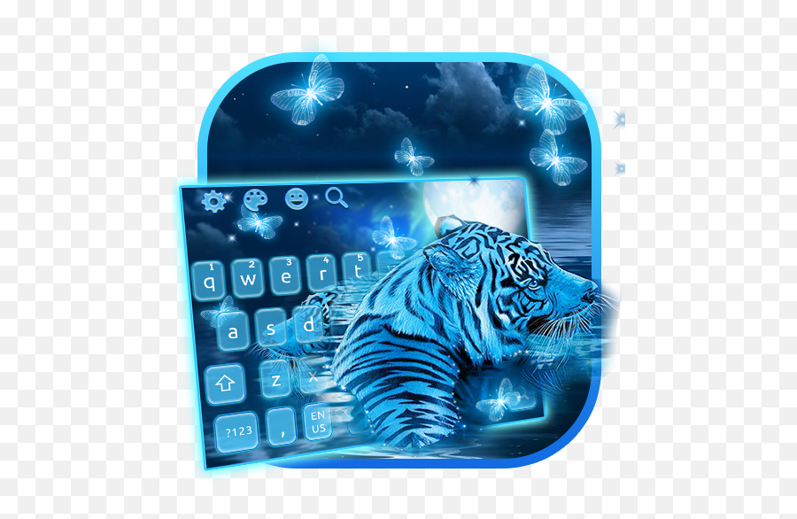 Amazoncom Wild Night Tiger Keyboard Theme Appstore For Emoji,Tiger Emoji