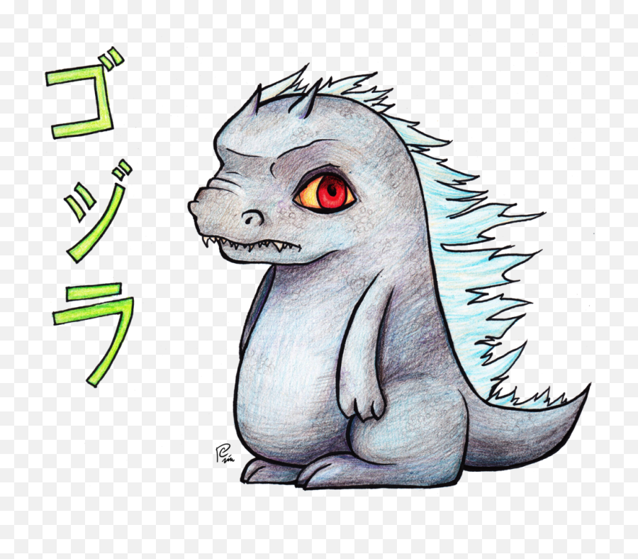 Easy Drawings How To Draw Godzilla 2019 - Easy Cute Godzilla Drawing Emoji,Godzilla Emoji