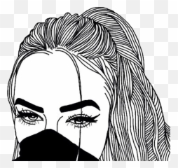 Bully Drawing Heartbreak Transparent - Girl Outline Emoji