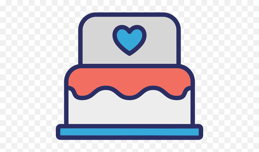 Bakery Food Icon Of Colored Outline Style - Available In Svg Birthday Cake Image Icon Emoji,Mooncake Emoji