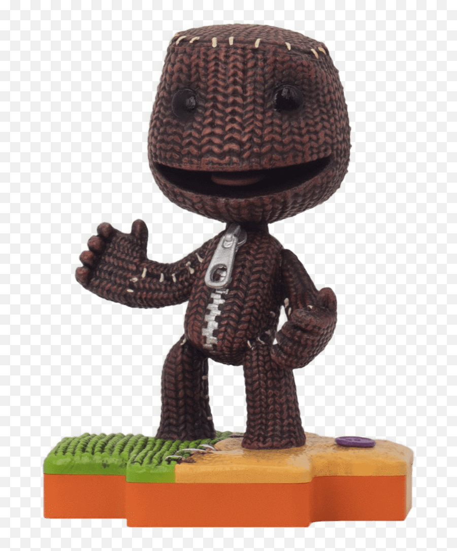 Totaku Collection Little Big Planet Sackboy Figure No 01 1st Ed - Totaku Playstation Emoji,Boy Microphone Baby Emoji