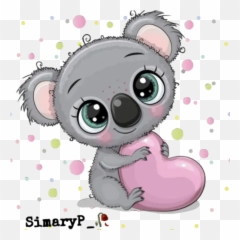 Koala Kawaii Stickers For Whatsapp - Koalas Animados Tiernos Emoji,Koala Emoji Png