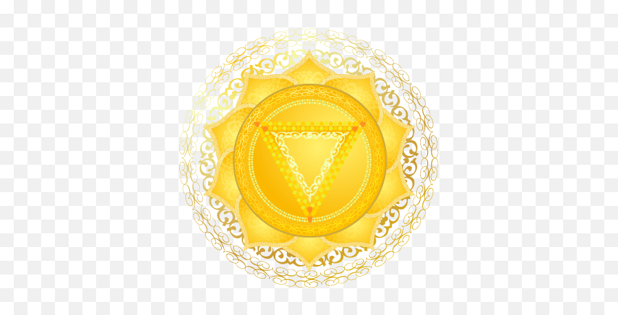 Solar Plexus Chakra - Third Chakra 7wisdomsorg Crown Chakra Sysmbol In Gold Emoji,Symbols For Emotions