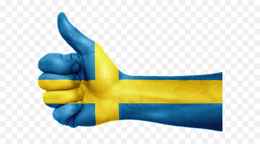 A6s4 - Swedish Flag Thumbs Up Emoji,I0s 10 Emojis