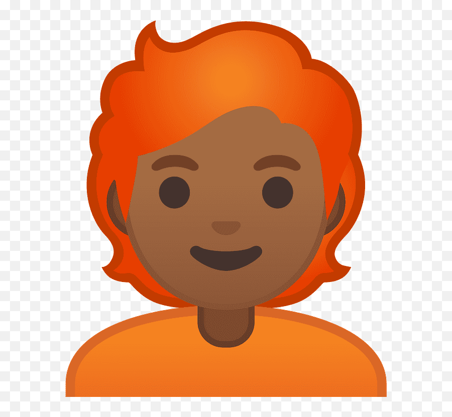 Person Emoji Clipart Free Download Transparent Png Creazilla - Red Hair,Brown People Emojis