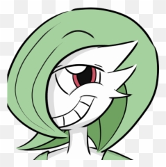 Emoji Sly Grin Gardevoir By Destinedjagold - Fur Affinity Transparent Pokemon Discord Emojis,Smirk Emoji