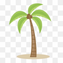 Download Hd Palm Tree Svg Cutting Files - Transparent Background Clip Art Emoji